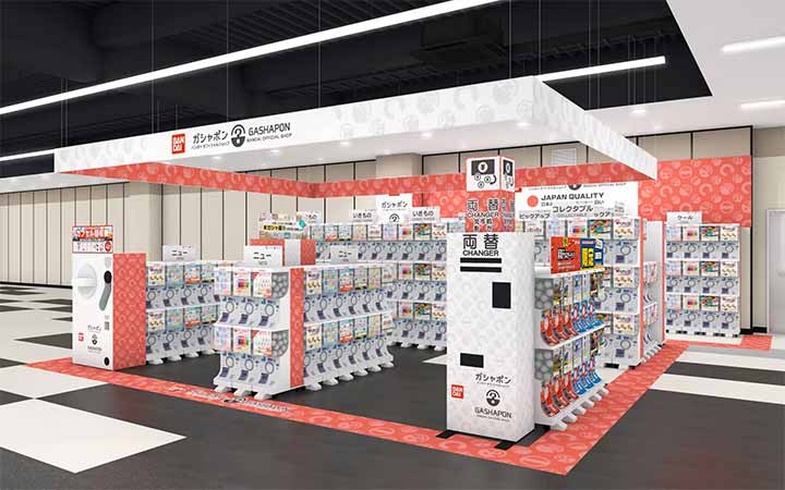 ガシャポンバンダイオフィシャルショップジョーシン日本橋店