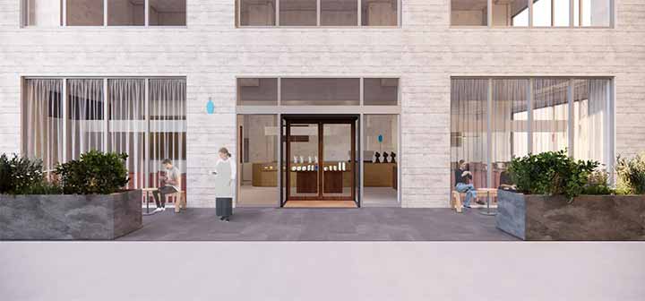 ブルーボトルコーヒー 心斎橋カフェ