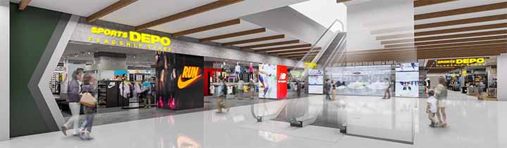 スポーツデポフラッグシップストア マークイズみなとみらい店