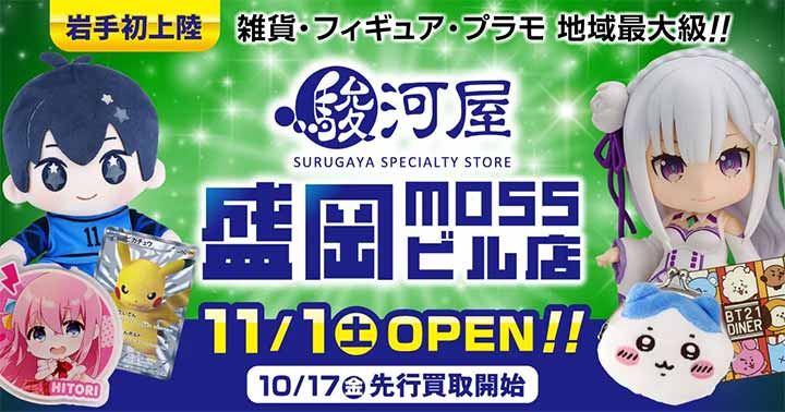 駿河屋 盛岡MOSSビル店