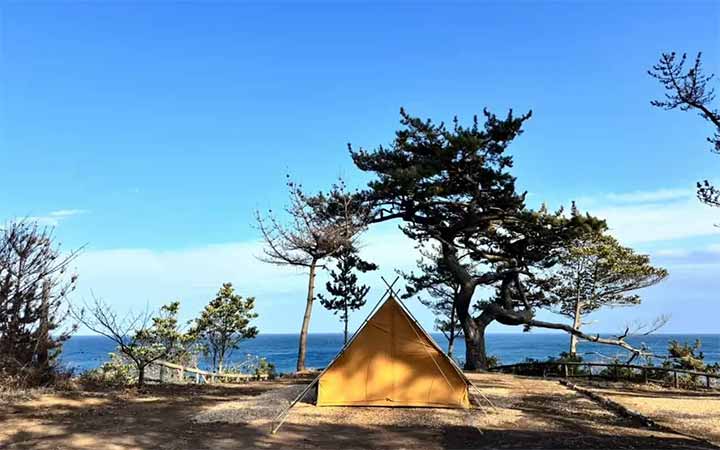 神割崎キャンプ場