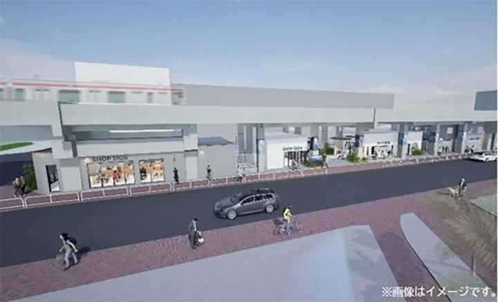 JR京葉線 潮見駅高架下 4店舗