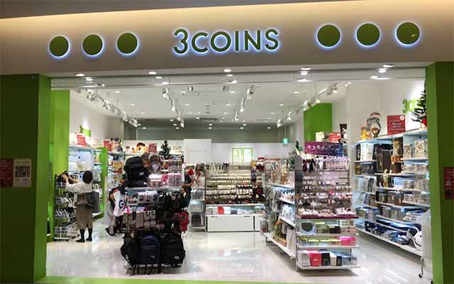 3COINS ダイバーシティ東京プラザ店