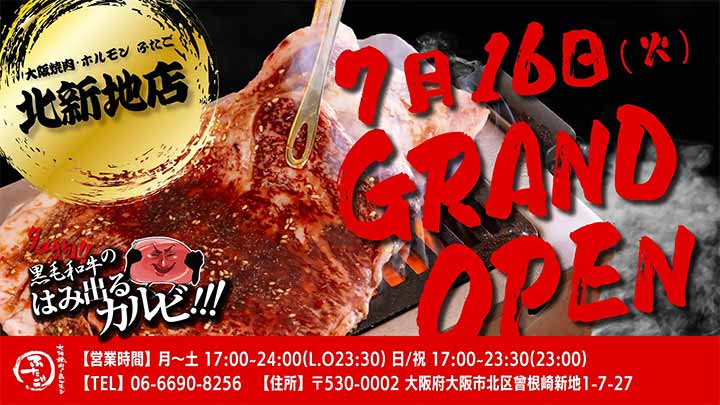 大阪焼肉・ホルモン ふたご 北新地店