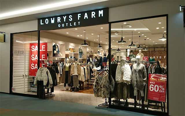 LOWRYS FARM OUTLET 三井アウトレットパーク北陸小矢部