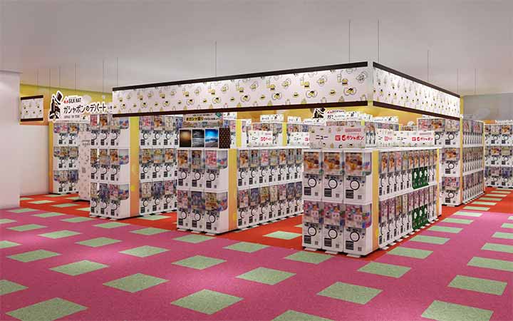 ガシャポンのデパートシルクハット川口店