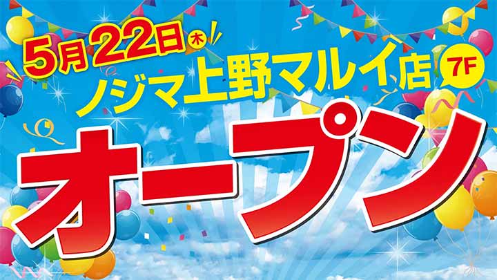 ノジマ上野マルイ店