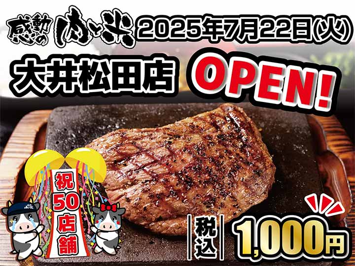 感動の肉と米 大井松田店