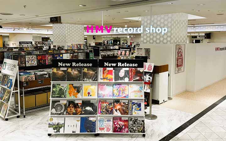 HMV record shop 心斎橋