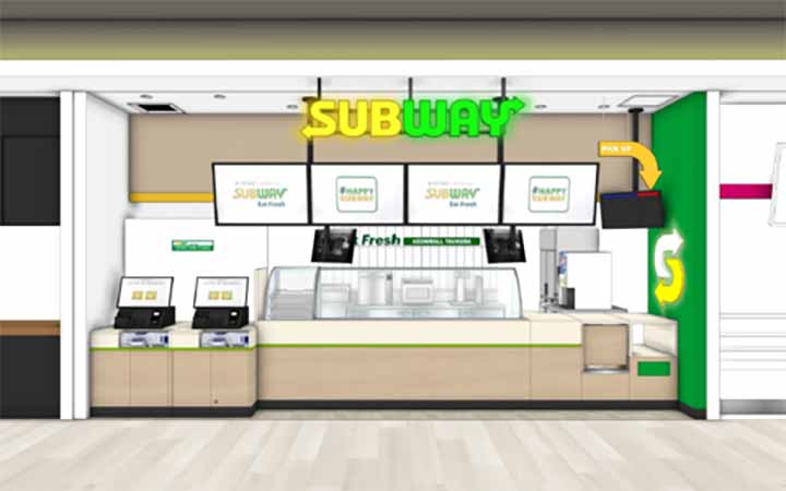 サブウェイ イオンモールつくば店