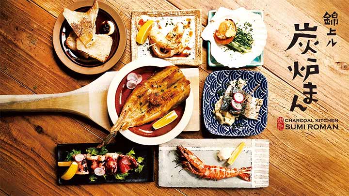 炭炉まん リンクス梅田店