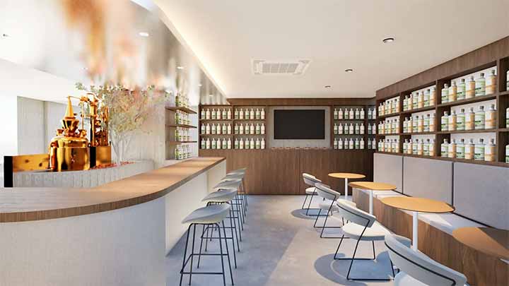越後薬草 溶岩よもぎ蒸し / ON CAFE