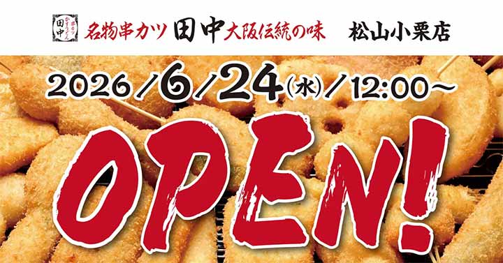 串カツ田中 松山小栗店