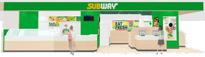 サブウェイ エキマルシェ大阪店