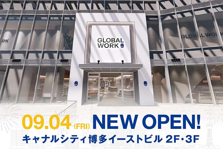 GLOBAL WORK キャナルシティ博多店